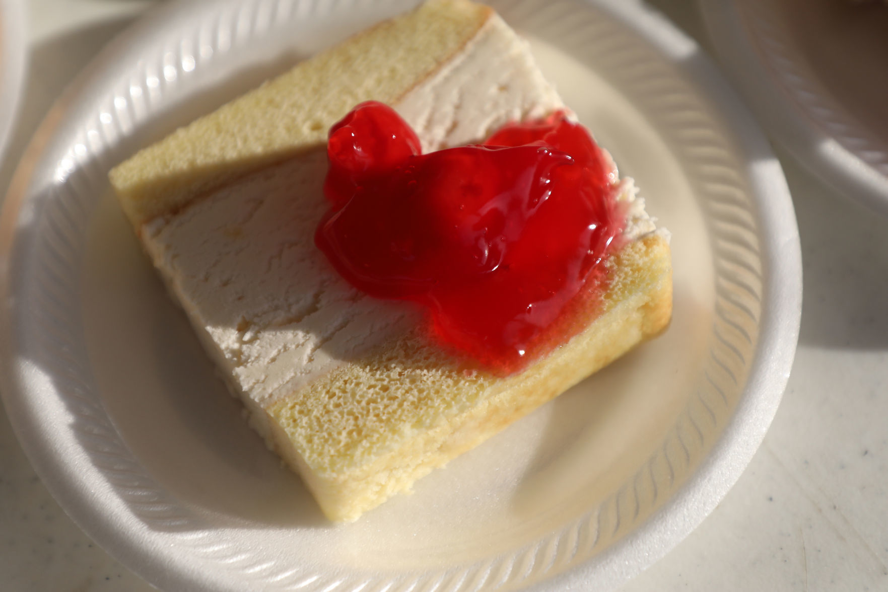 Bavarian cream cheesecake